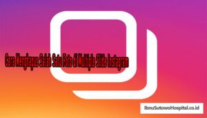 Cara Menghapus Foto di Multiple Slide Instagram