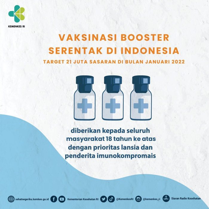 Vaksin Booster Terbaru Resmi Diluncurkan di Indonesia