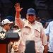 Prabowo Hadir di Peringatan Hari Buruh Monas 1 Mei