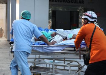 Kebakaran di Pusat Pelayanan Jantung Rumah Sakit Surabaya