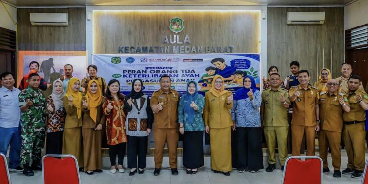 Dinas Dorong Peran Ayah dalam Pengasuhan Anak di Medan