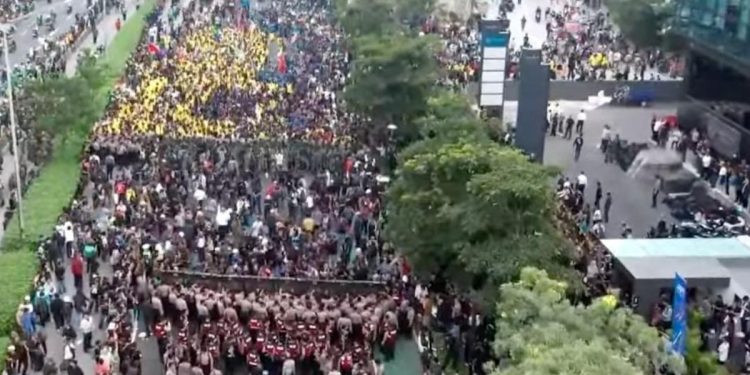 Peran Pengerahan Prajurit TNI Saat Demonstrasi di Bundaran HI
