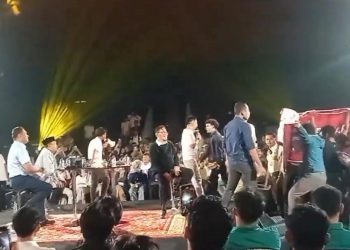 Diskusi di UGM Memanas, Budiman Sudjatmiko, Nusron dan Sudaryono Dapat Protes