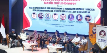 Gelar FGD Terkait Nasib Guru Honorer oleh FORMAS