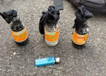 Pembawa Bom Molotov dalam Aksi Demonstrasi Mahasiswa Ditangkap sebagai Tersangka