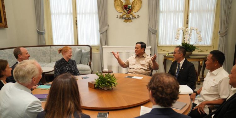 Prabowo Temui Delegasi Imperial College untuk Kerja Sama Pendidikan Kedokteran
