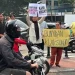 Kritik MBG, Pengunjuk Rasa Ajak Warga Bunyi Klakson di Jalan