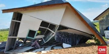 Angin Kencang Rusak 58 Hunian Sementara Korban Banjir di Aceh Utara