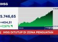 IHSG Menguat 7,5 Persen dan Rupiah Naik Menjadi Rp 18.050 per USD
