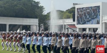 Jajak Pendapat Masyarakat Pilih Logo HUT ke-81 RI di Istana