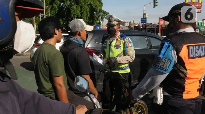 Korlantas Jelaskan Denda Rp 250 Ribu bagi Pemotor dengan Ban Gundul