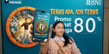 Ragam Promo Rayakan 80 Tahun Pengabdian untuk Negeri oleh BNI