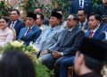 Nikahan Anak Boy Thohir Tanpa Brand, Prabowo dan Jokowi Duduk Bersebelahan