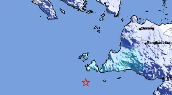 Gempa 4,7 Guncang Sumur Banten, Getaran Terasa sampai Rangkasbitung