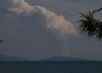 Tinggi Gunung Anak Krakatau Pasca 2018 Belum Dapat Memicu Tsunami