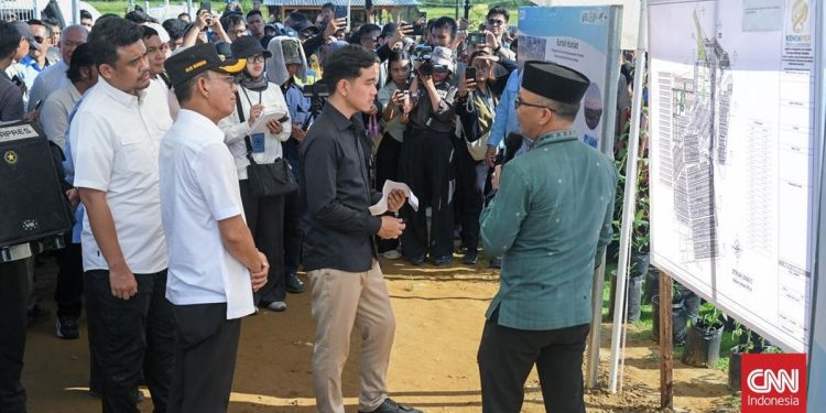 Gibran Pastikan Huntap untuk Penyintas Banjir di Tapsel Segera Dibangun