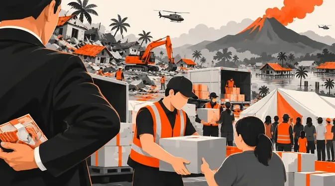 Enam Kasus Korupsi dalam Penyaluran Bantuan Bencana
