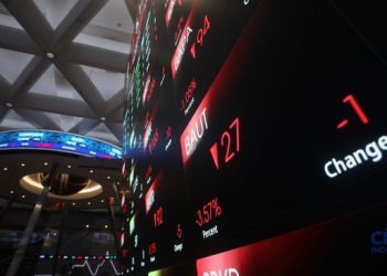 IHSG Turun 1,29 Persen Menutup pada Level 5.032